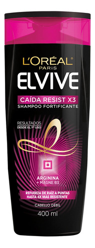 Shampoo Caída Resist Elvive L'Oréal 400ml