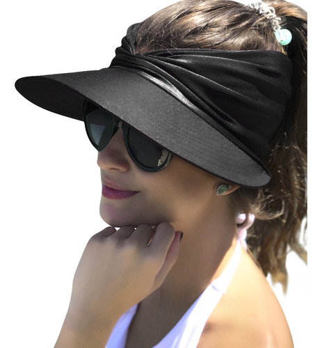 Sombrero De Playa De Ala Ancha Para Mujer