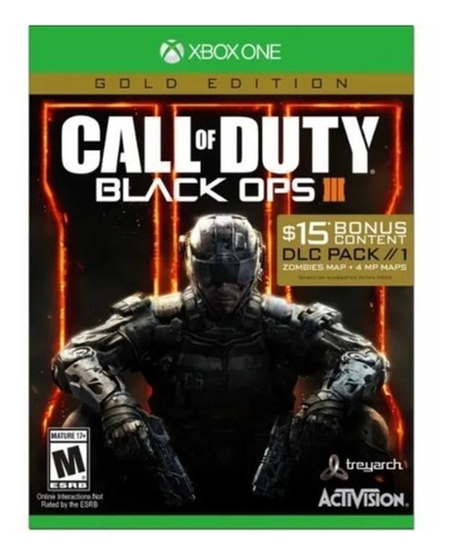 Call of Duty: Black Ops III  Black Ops Gold Edition Activision Xbox One Físico