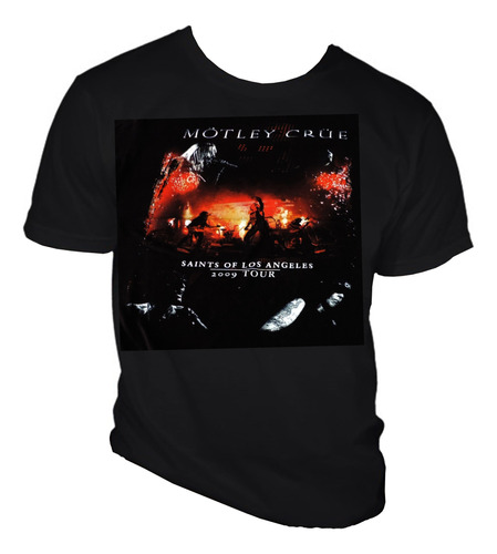 Playera Importada Mötley Crüe Tour 09 Envio Gratis Rock Bk