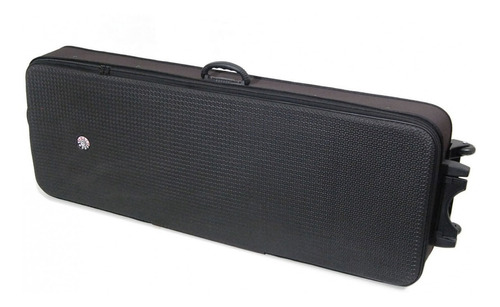 Semi Case Para Teclado 61 Teclas Slim C/ Rodas - Solid Sound