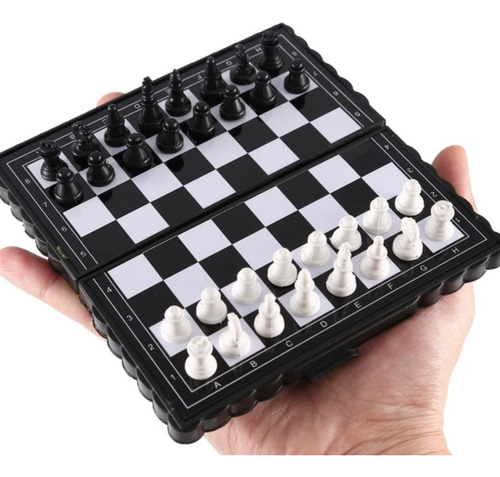 Ajedrez Juego De Mesa Chess Game Tablero Portatil