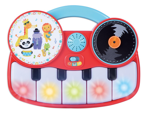 Piano Dj Para Bebés Con Luces Y Ritmos Para Diversión