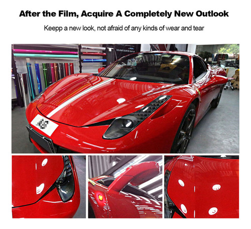 Película Protectora De Pintura Transparente Para Automóvil,