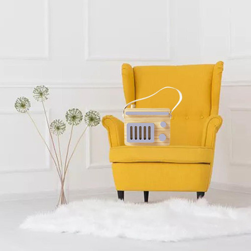 Bebé Juguete Madera Mini Radio Juguete Aprendizaje
