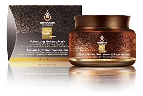Mascarilla Hidratante Voluminizadora De La Serie Dorada Marr