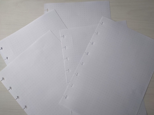 Repuesto Cuaderno Inteligente | 100 Hojas Lisas De 90grs A5