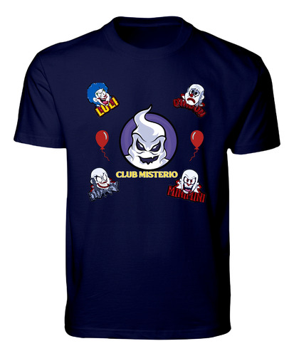 Polera Club Misterio - Fede Yotube Globo 2 - Estampaking