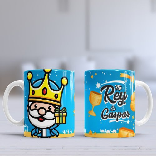 9 Plantillas Sublimacion Tazas Dia De Reyes Editables Psd