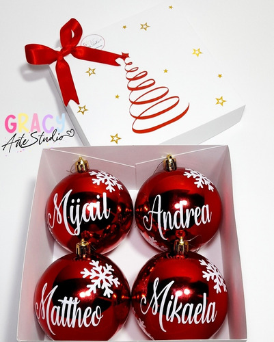 Bambalinas Navideñas Personalizadas