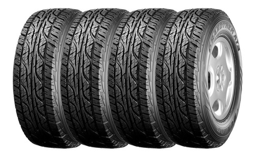 Kit 4 Neumáticos Dunlop 205 70 R 15 96t At3 Grandtrek Hilux 