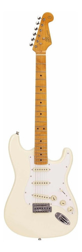 Guitarra Stratocaster White Sx Usada Buen Estado
