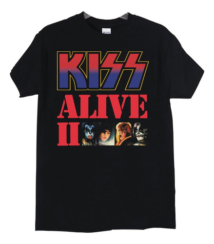 Polera Kiss Alive Ii Rock Abominatron