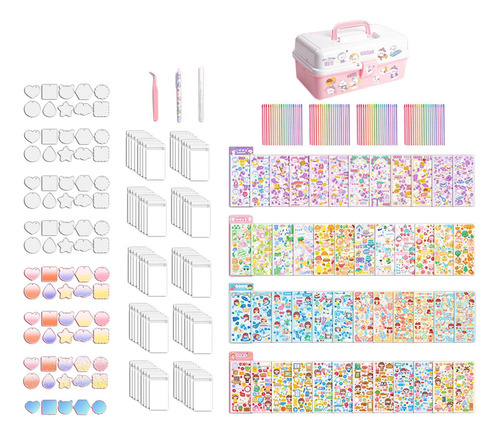 Boo Goo Card Diy Set Materiales Goo Card Toy Casero 80