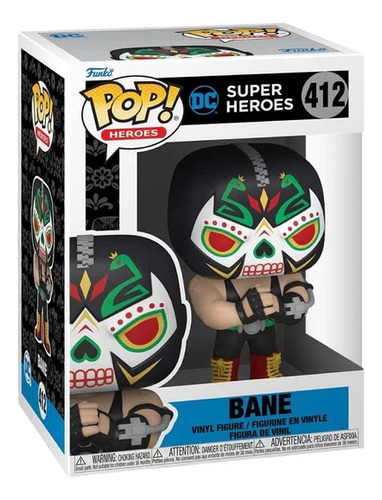 Funko Pop! Super Heroes Dc Bane Dia De Muertos #412