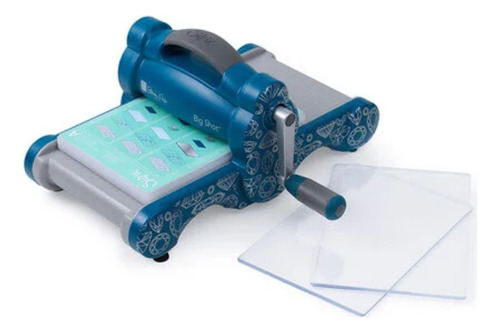 Máquina Troqueladora Suajadora Big Shot Sizzix Ed Esp Verde