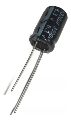 3300uf. 6.3v 105°c Capacitor Electrolítico Pack De (18 Unds)