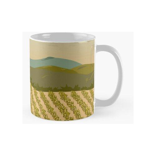 Taza Viñedo De Santa Rosa, California Calidad Premium