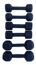 Comprar Kit Gym Pesas Mancuernas Par  3.5 , 5 , 7.5  Kilos Fitness  