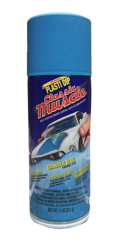 Pintura Removible Plastidip Aerosol Muscle Grabber Blue Azul