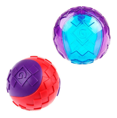 Juguete Para Perro Pelotas Gigwi Ball 2x Fun