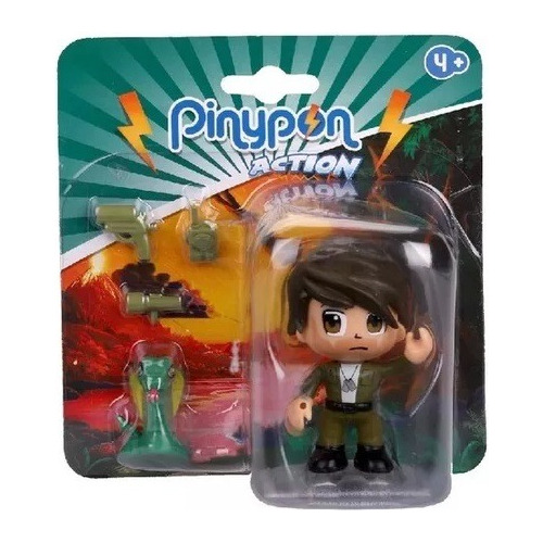 Pinypon Action Wild Muñeco Figura Selva Con Accesorios 16420