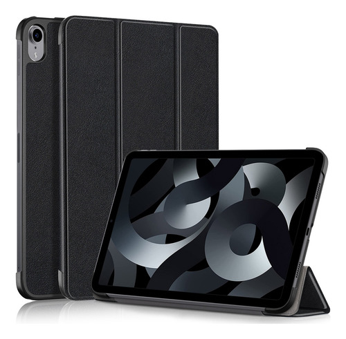Ustiya Funda Para iPad A16 2025/10 Gen 10.9 Case Protectora Uso Rudo Pc+pu Carcasa Color Negro Cover