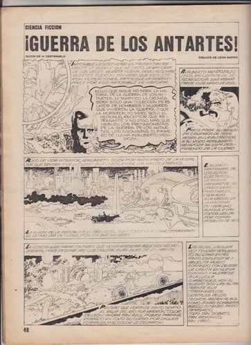 1970 Comic Guerra De Los Antartes Oesterheld Revista 2001 22