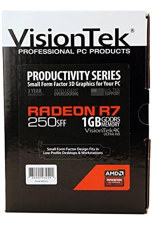 Visiontek Radeon R7 250 Sff 1gb Gddr5 (dvi -d, Hdmi, Vga*) T