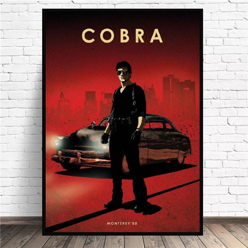 Cuadros-cobra- Rambo,decorativo 1, 95 X 60 Cm-16k 