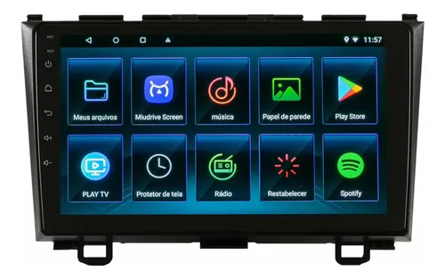 comprar Central Multimidia Honda Crv 2007\u002F2011 Android 11 Gps Wifi