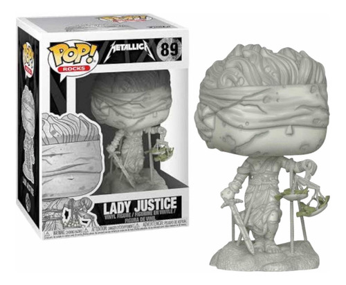 Funko Pop Metallica Lady Justice #89 Rocks