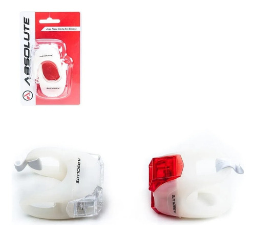 Kit Pisca Alerta Sinalizador Para Bike Absolute Em Silicone