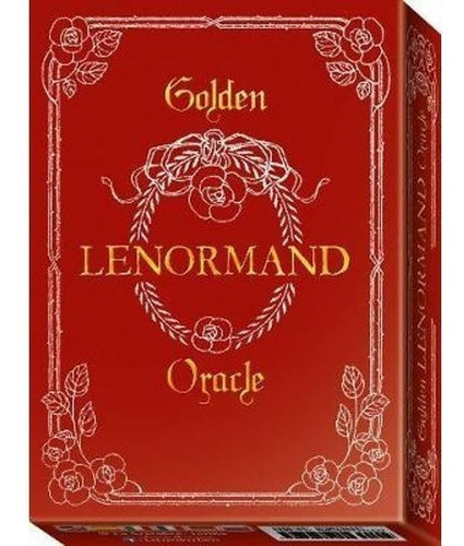 Libro Cartas Oraculo Golden Lenormand - Lo Scarabeo*