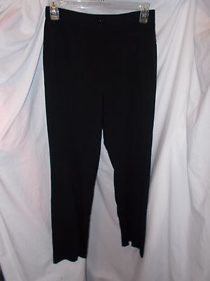 New Jm Collection  Modern Muse  Black Pants, Size 8  *fr Mww