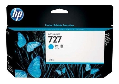 Cartucho Hp Original 727 Color Cian 