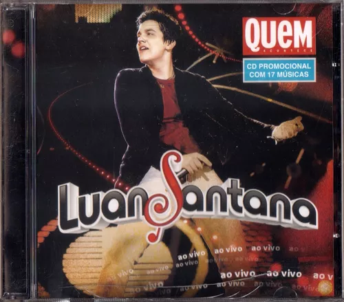 CD Luan Santana - Ao Vivo (Lacrado) * - Warner - Música Sertaneja -  Magazine Luiza