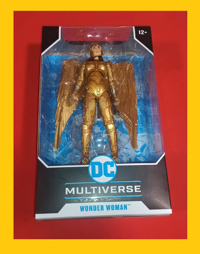 Figura Dc Wonder Woman 84 Golden Armor Mcfarlane Original (Usado)