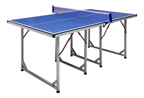 Mesa Ping Pong 6 Pie Red Fijacion Rapida Tamaño Mediano Para