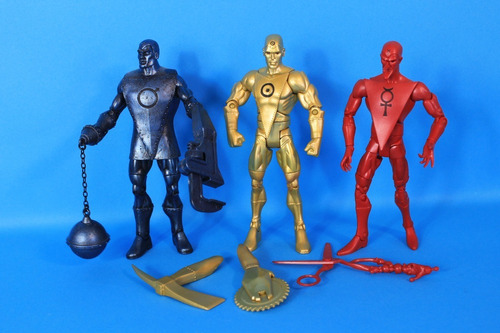 Gold Mercury & Iron Metal Men Dc Universe Classics (Usado)