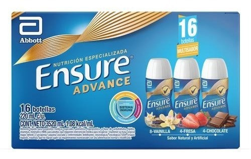 Ensure Advance X16 Multisabor - mL a $62