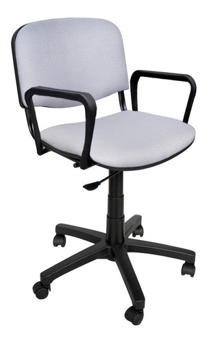 Imagen 1 de 7 de Silla Oficina Escritorio Pc Iso Tapizada Regulable Giratoria