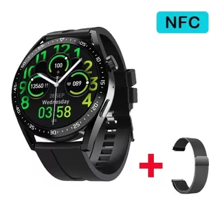 Smartwatch Hw28 - Reloj Inteligente ( Alta Gama) Color de la caja Negro Color de la malla Negro Diseño de la malla Silicona