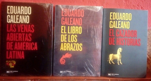 Lote Libros Eduardo Galeano X 3
