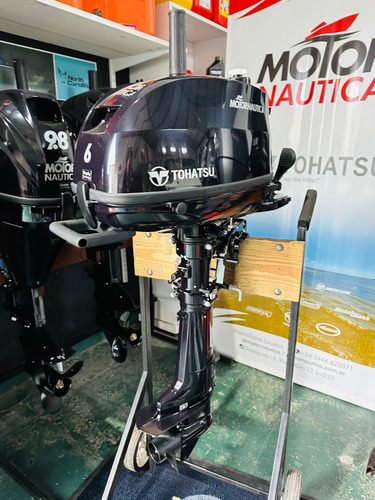 Motor Tohatsu 6hp 4t Oferta Dólar Oficial Motornautica !!!!