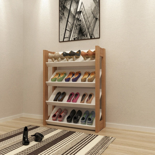 Imagen 6 de 6 de Repisa Zapatera - 12 Pares - 69x91x26 - Moderna - 1025