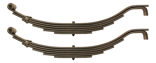 Libra Trailer Leaf Spring 6 Slipper 4000# Capacidad Para Eje