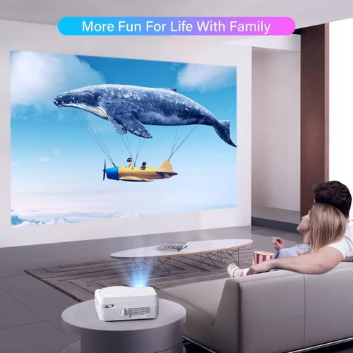 Proyector Bluetooth Wifi Full Hd Reproductor De Dvd Con Lm