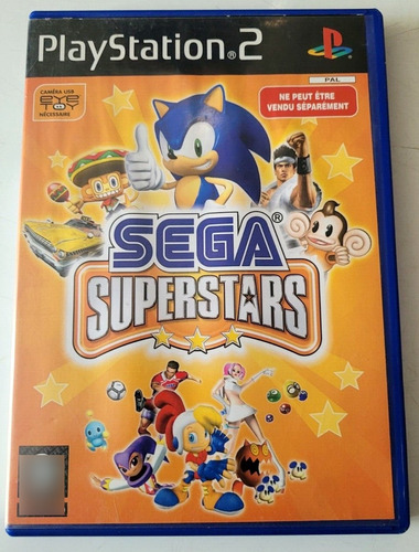 Sega Superstars Original Playstation 2 Ps2 Requiere Eye Toy (Usado)