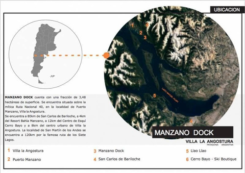 Imagen 6 de 10 de Villa La Angostura - Lote - 2933m2 - Sobre Ruta 40 - Nuevo Loteo Exclusivo -